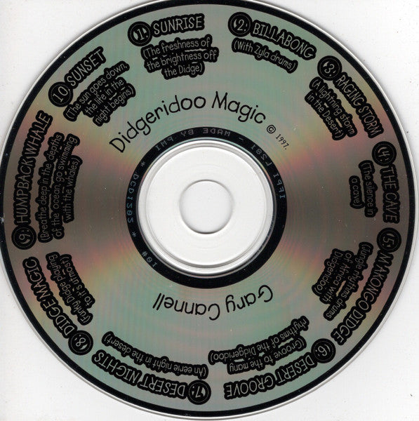 Gary Cannell : Didgeridoo Magic (CD)