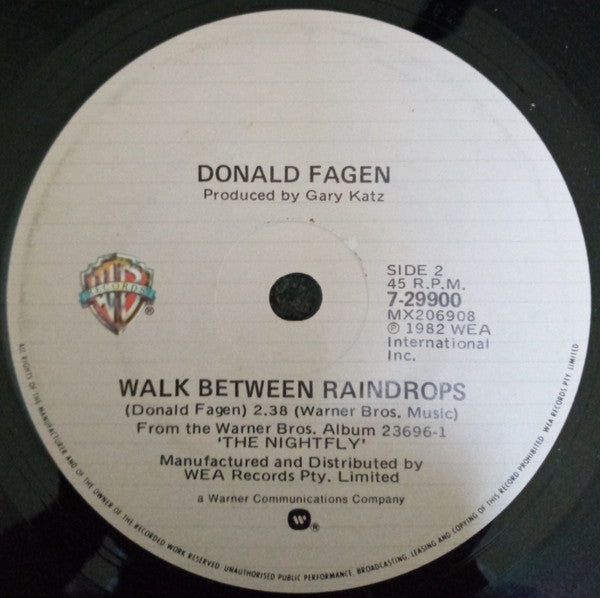 Donald Fagen : I.G.Y. (7", Single)