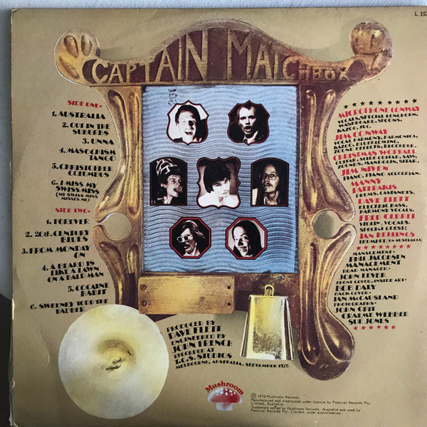 Captain Matchbox Whoopee Band : Australia (LP, Album, Gat)