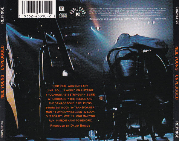 Neil Young : Unplugged (CD, Album)