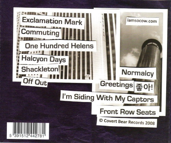 So Cow : I'm Siding With My Captors (CD, Album)