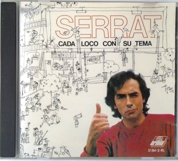 Joan Manuel Serrat : Cada Loco Con Su Tema (CD, Album, RE)