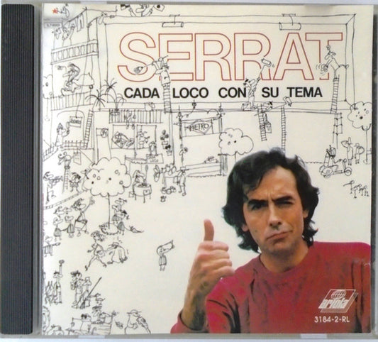 Joan Manuel Serrat : Cada Loco Con Su Tema (CD, Album, RE)