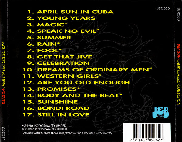 Dragon (5) : Their Classic Collection (CD, Comp, Ltd)