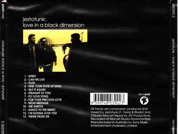 Jestofunk : Love In A Black Dimension (CD, Album)