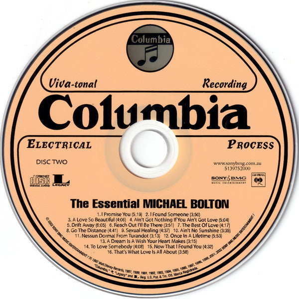 Michael Bolton : The Essential Michael Bolton (2xCD, Comp, RE)