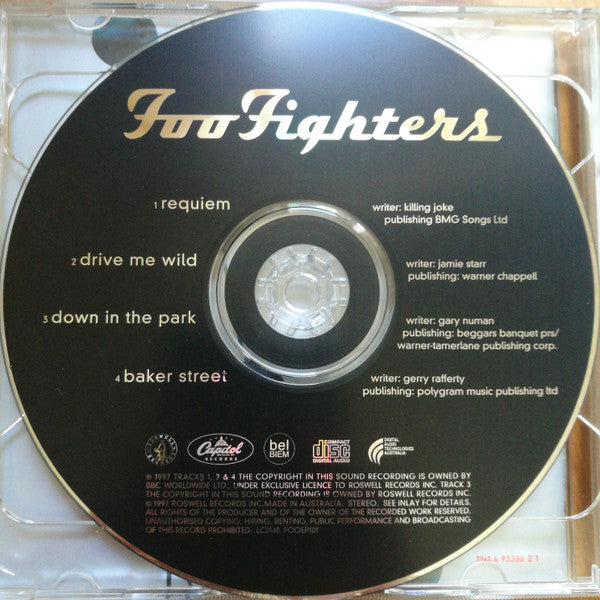 Foo Fighters : The Colour And The Shape (2xCD, Album, Tou)