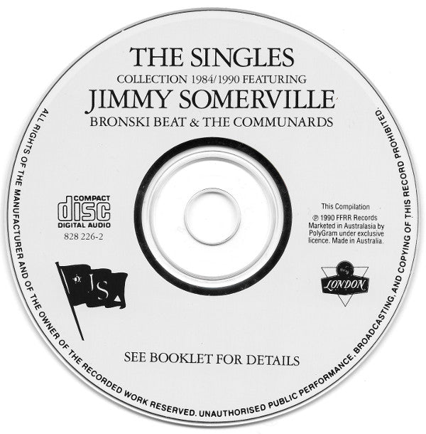 Jimmy Somerville Featuring Bronski Beat And The Communards : The Singles Collection 1984/1990 (CD, Comp)