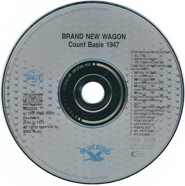 Count Basie : Count Basie 1947 / Brand New Wagon (CD, RE, RM)