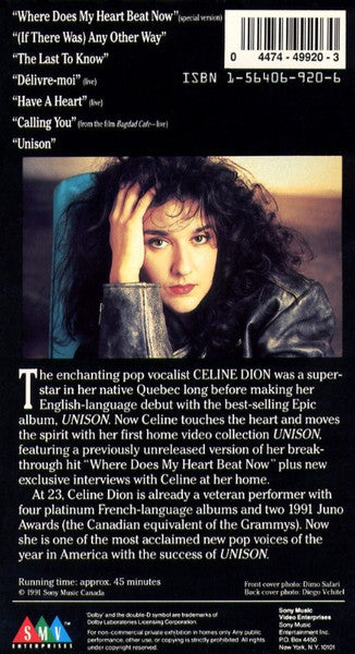 Celine Dion* : Unison (VHS, Comp, NTSC)