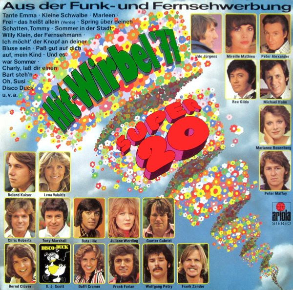 Various : Hit-Wirbel '77 - Super 20 (LP, Comp)