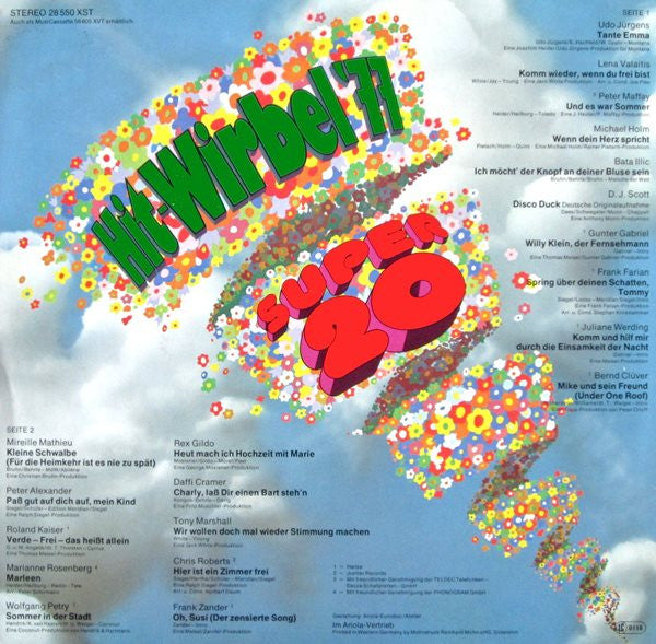 Various : Hit-Wirbel '77 - Super 20 (LP, Comp)