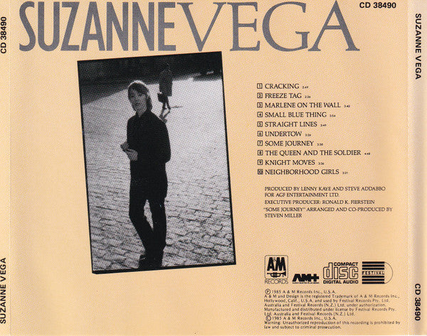 Suzanne Vega : Suzanne Vega (CD, Album)