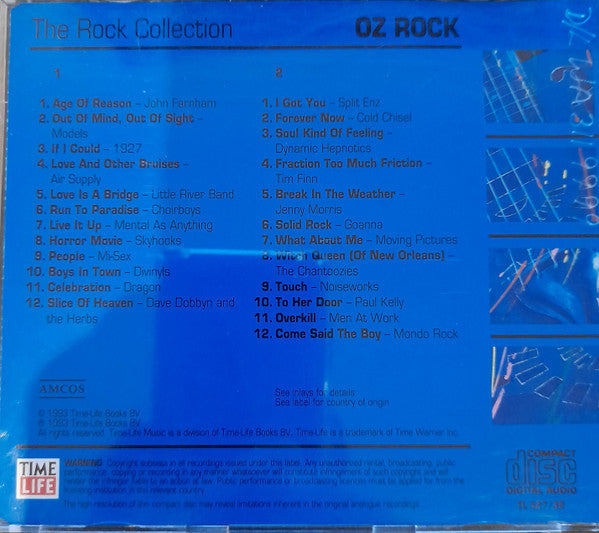 Various : Oz Rock (The Rock Collection) (2xCD, Comp)