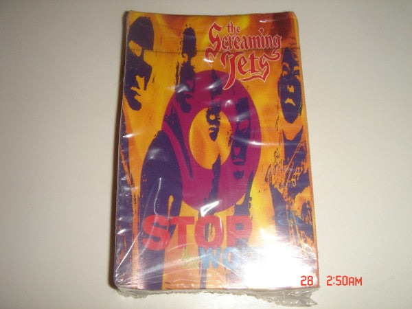 The Screaming Jets : Stop The World (Cass, Single)