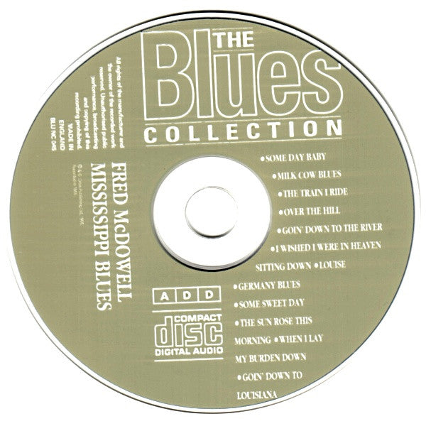 Fred McDowell : Mississippi Blues (CD, Comp, RM)