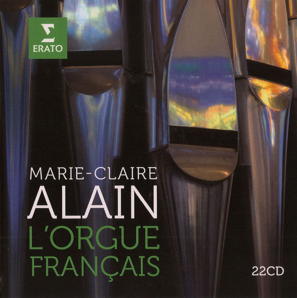Marie-Claire Alain : L'Orgue Français (Box, Comp, RE, Cla + 22xCD, Mono, RM)
