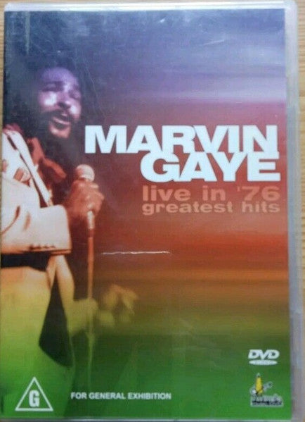 Marvin Gaye : Greatest Hits Live In '76 (DVD-V, PAL)