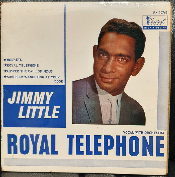 Jimmy Little : Royal Telephone (7", EP, Mono)