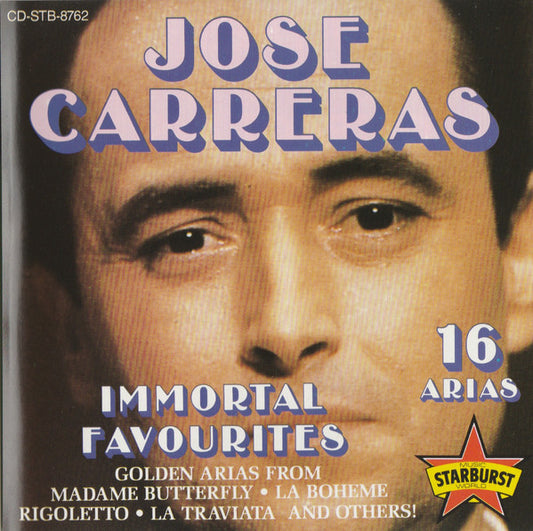 José Carreras : Immortal Favourites (CD, Comp)