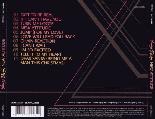 Young Divas : New Attitude (CD, Album)
