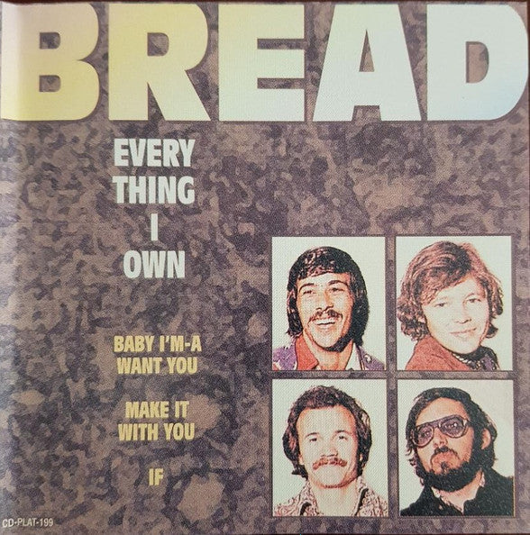 Bread : Everything I Own (CD, Comp)
