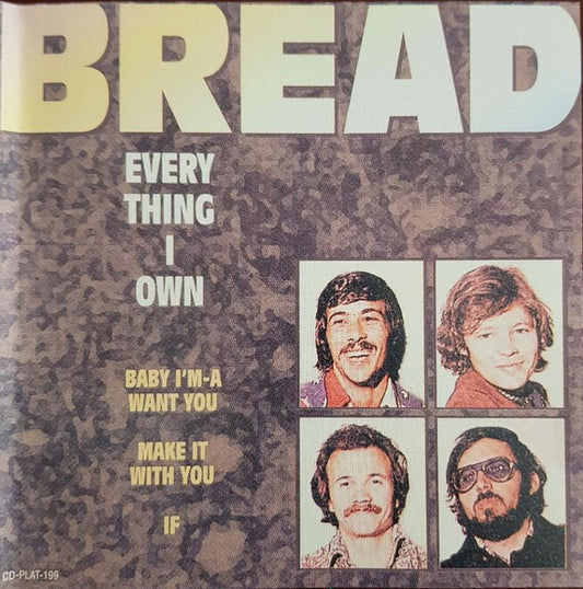 Bread : Everything I Own (CD, Comp)