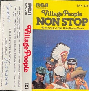 Village People : Non Stop (Cass, Comp, Mixed, Dol)