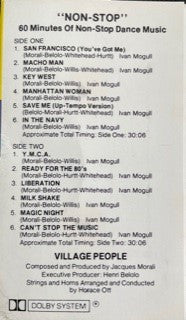 Village People : Non Stop (Cass, Comp, Mixed, Dol)