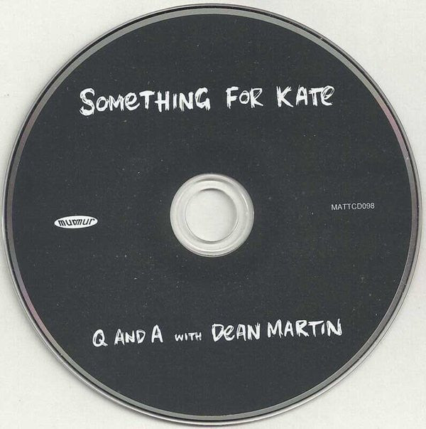 Something For Kate : Q And A With Dean Martin (CD, Comp)