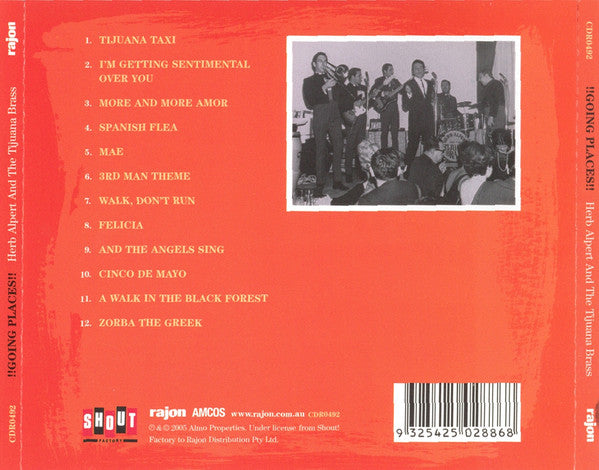 Herb Alpert & The Tijuana Brass : !!Going Places!! (CD, Album, RE, RM)