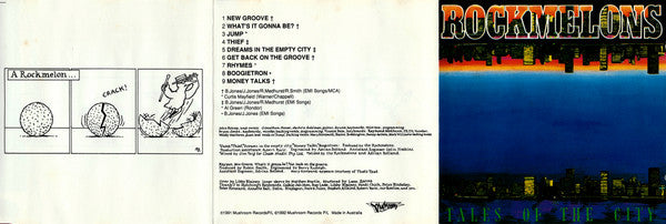 Rockmelons* : Tales Of The City (CD, Album, RE)