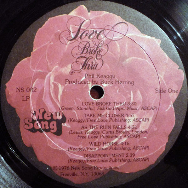 Phil Keaggy : Love Broke Thru (LP, Album)
