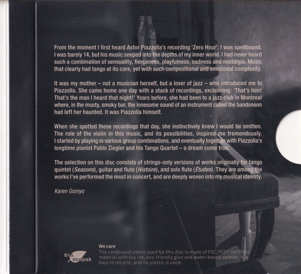 Karen Gomyo, Stephanie Jones (4) : A Piazzolla Trilogy (SACD, Hybrid, Multichannel, Album)