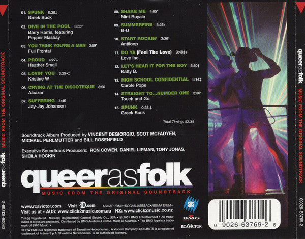 Various : Queer As Folk (Music From The Original Soundtrack) (CD, Comp)