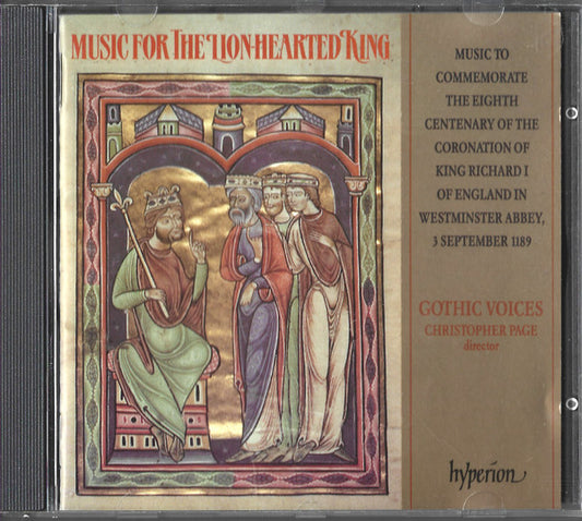 Gothic Voices (2) / Christopher Page : Music For The Lion-Hearted King (CD)