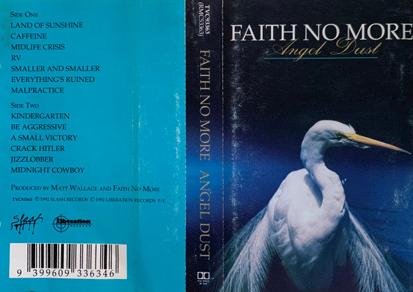 Faith No More : Angel Dust (Cass, Album, Whi)