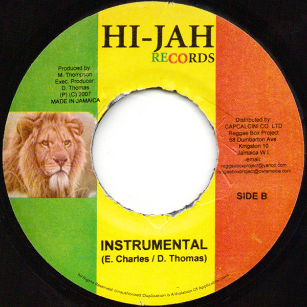 Lutan Fyah : Scheme Of Things (7")
