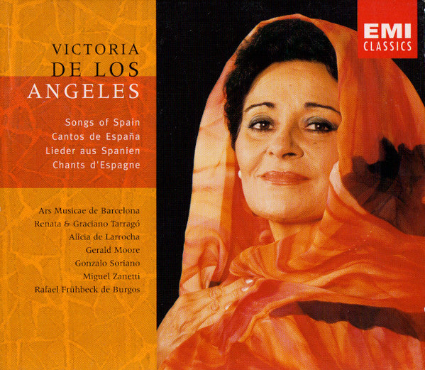 Victoria De Los Angeles : Songs Of Spain (4xCD, Comp, Mono, RM)