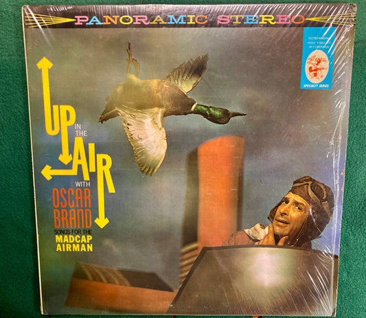 Oscar Brand : Up In The Air With Oscar Brand: Songs For The Madcap Airman (LP)