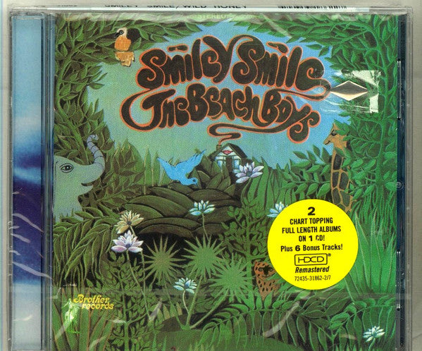 The Beach Boys : Smiley Smile / Wild Honey (HDCD, Comp, RE, RM)