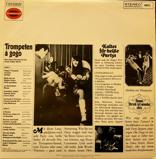 Frank Valdor : Trompeten À Gogo (LP, Album)