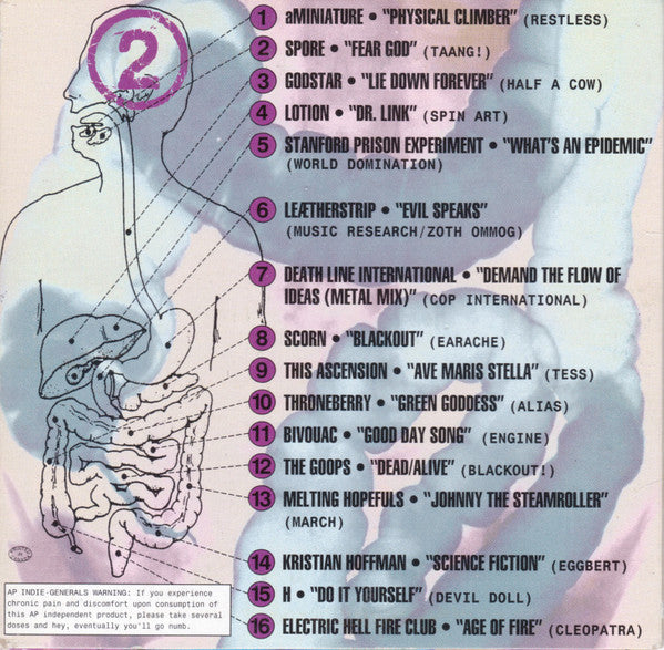 Various : Chronic Indie-Gestion A new Independent-music sampler A.P. 2 (CD, Comp, Smplr)