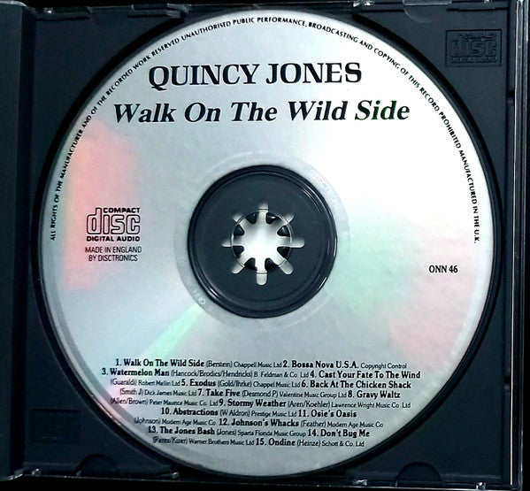 Quincy Jones : Walk On The Wild Side (CD, Comp)