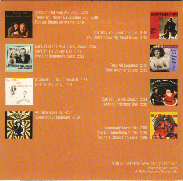 Banu Gibson : Banu Gibson (CD, Promo, Smplr)