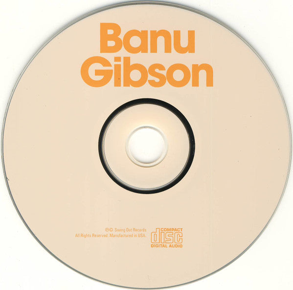 Banu Gibson : Banu Gibson (CD, Promo, Smplr)