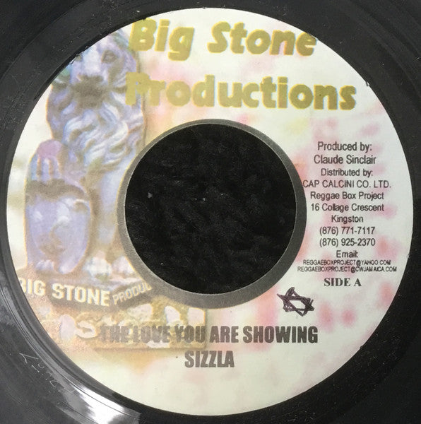 Sizzla / Raquel Sellars : The Love You Are Showing / Stay Far (7")