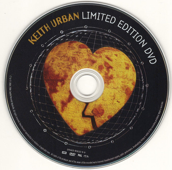 Keith Urban : Love, Pain & The Whole Crazy Thing (CD, Album + DVD-V, PAL + Ltd)