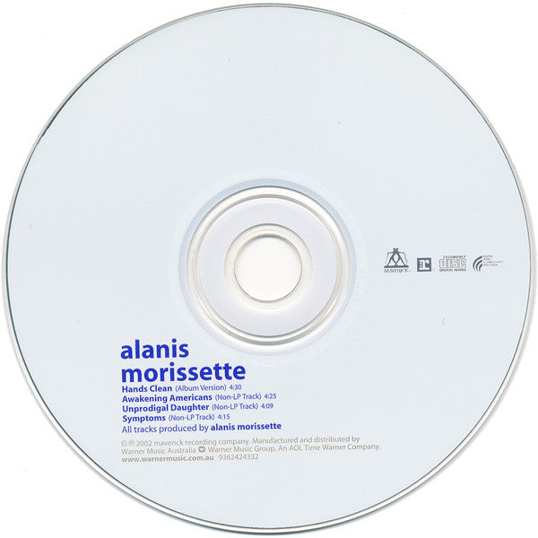 Alanis Morissette : Hands Clean (CD, Single, CD2)