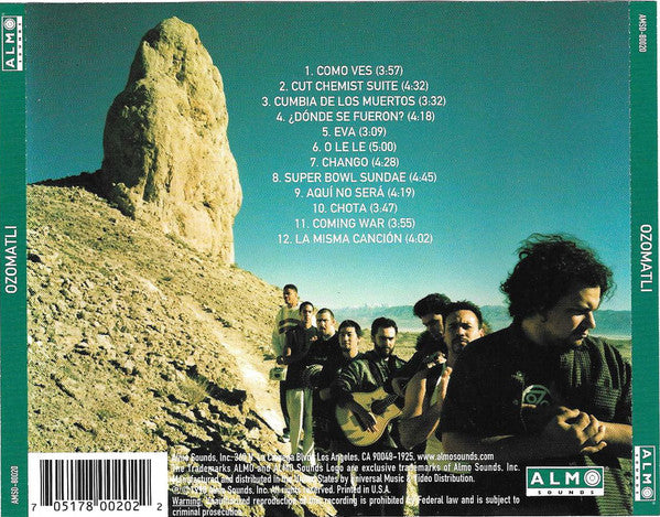 Ozomatli : Ozomatli (CD, Album)